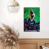 Vintage Garage Sign Retro Metal Tin Sign Motorcycle Wall Art 8x12 Inch Cafe Decor