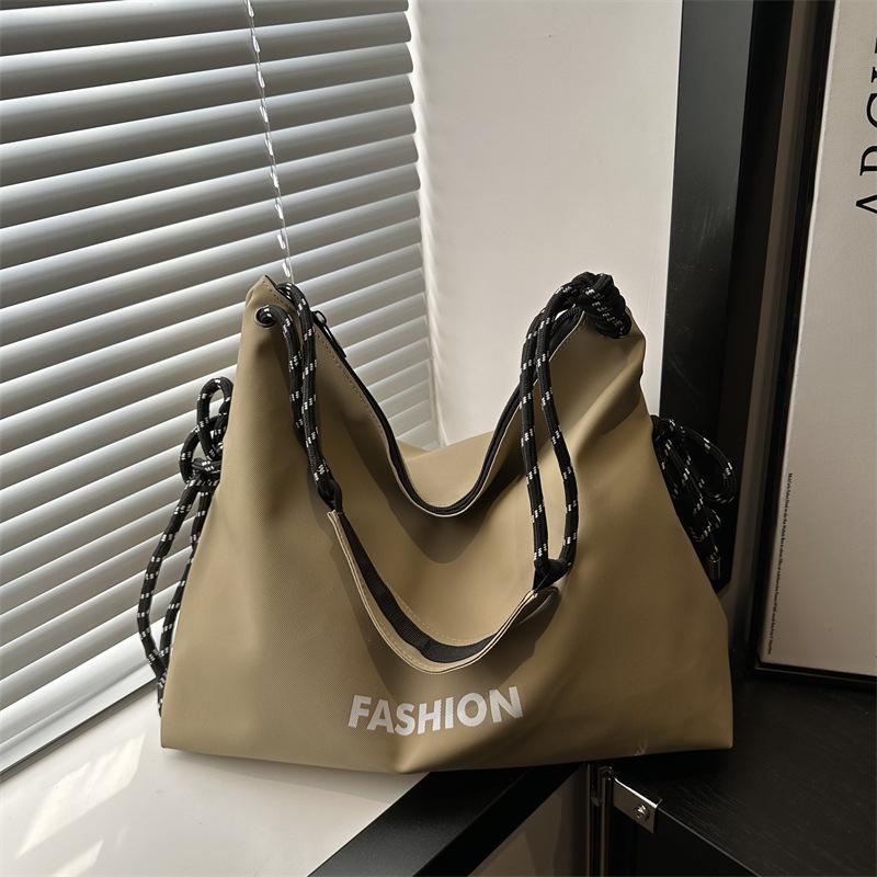 Женская дорожная сумка-тоут большой вместимости 2025: Холщовая сумка кроссбоди, для поездок на работу и через плечо