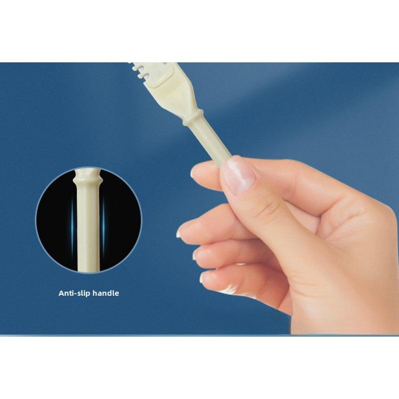 Бритва для удаления волос в носу Ручная очистка Специальный набор для бритья Мужской и женский инструмент для стрижки ноздрей с защитой от царапин Двойная головка