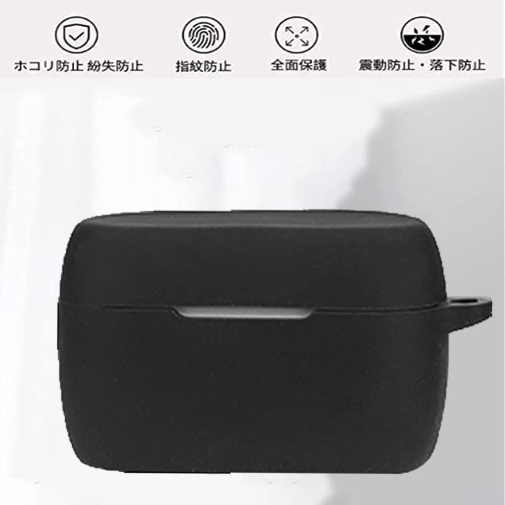 Чехол для Jabra Elite 4 Active Совместим с Elite 4 Active Оснащен крючком для предотвращения потери Легкий Ударопрочный Ударопрочный Мягкий силикагель