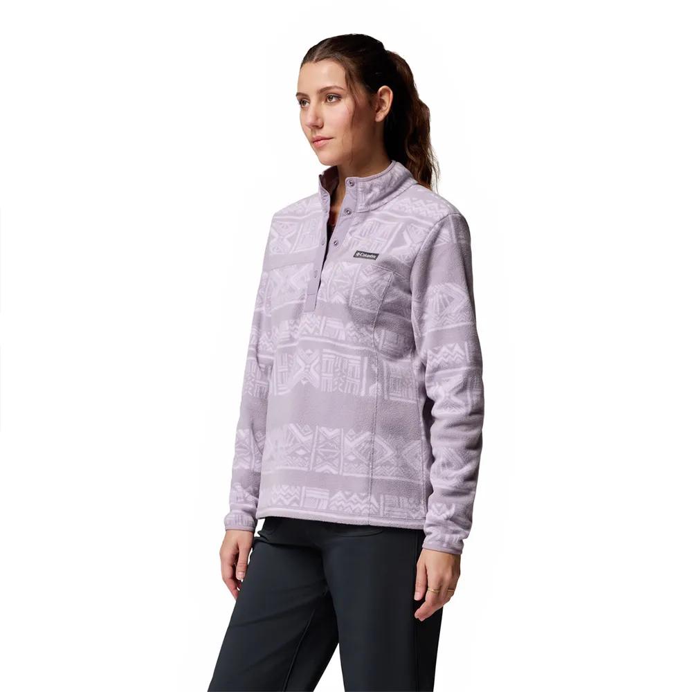 Columbia Fleece Jacket with Half-zip Benton Springs™ Printed Snap