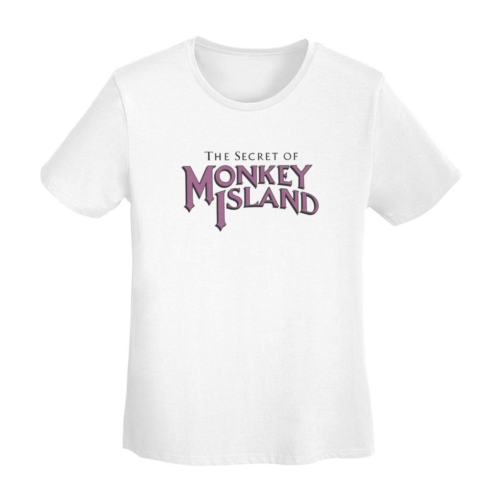 Secret Of Monkey Island TShirt Women Short Sleeve T Shirts ONeck Clothes Cotton Summer Tees Streetwear