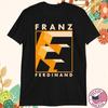 НОВАЯ ЧЕРНАЯ ХЛОПКОВАЯ ФУТБОЛКА UNISEX С ЛОГОТИПОМ ГРУППЫ FRANZ FERDINAND S-5XL TT518