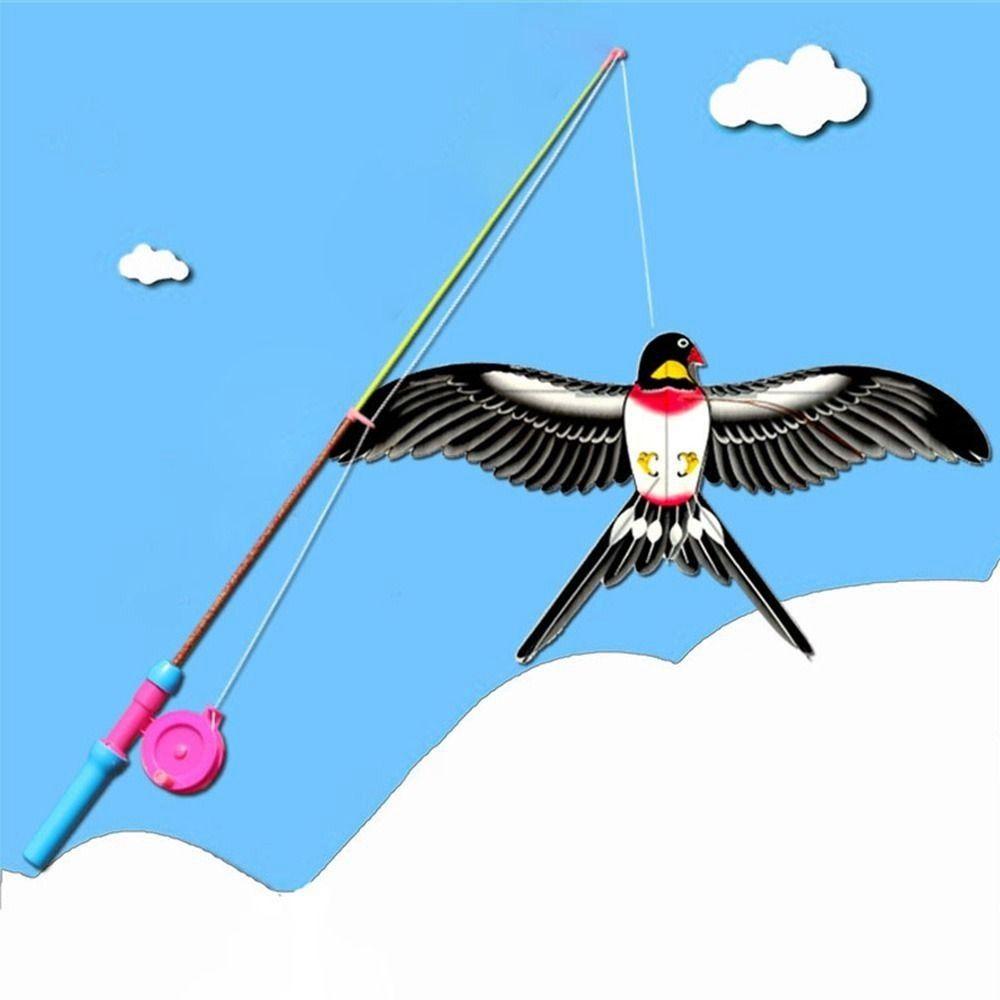 New Children Gift Cartoon Flying Bird Kites Large Eagle Kites 35cm Plastic Eagle Kite