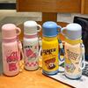 316 Stainless Steel Thermos Cup Cartoon Bouncing Cup Student Portable Cute Rope Water Cup
