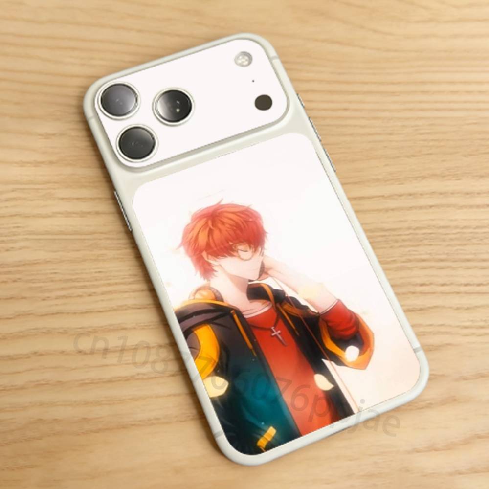 Mystic Messenger Для iPhone 17 Pro /Pro Max Задняя крышка-аккумулятор с наклейкой-скином для камеры Задняя защитная пленка-стикер