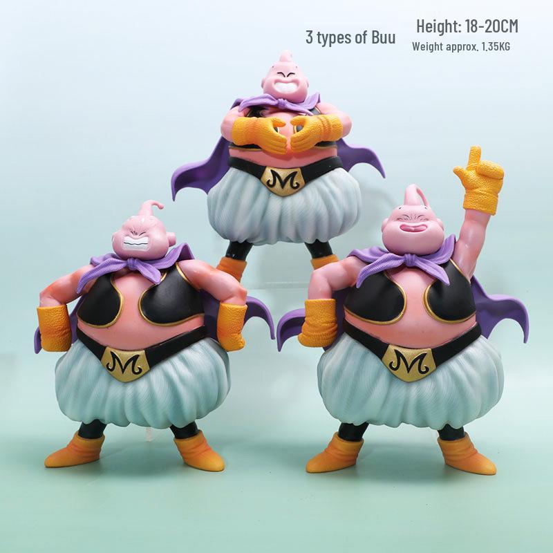 Набор фигурок аниме Dragon Ball: Орнаменты-модели CPR Буу, Маджин Буу, Толстого Буу