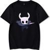 Футболка Hollow Knight Мужская Женская С круглым вырезом Модная С коротким рукавом Повседневная Летний Топ Футболка