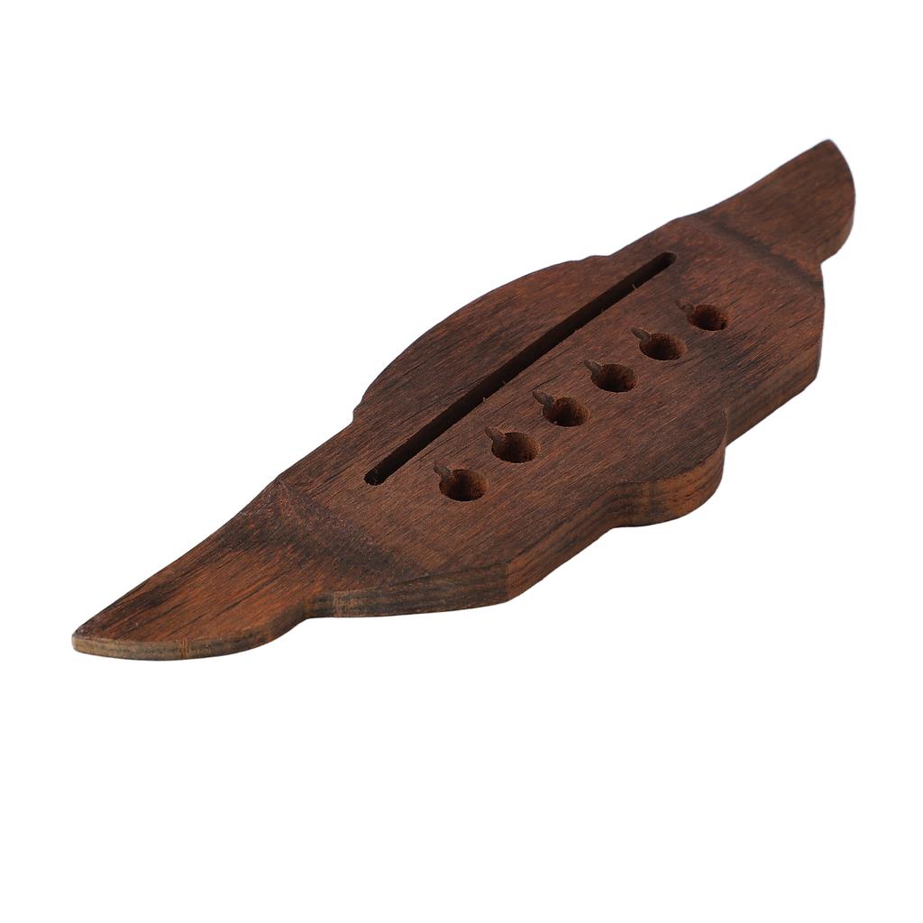 Деревянный мост для гитары в форме ласточки из палисандра, нежный мост для акустической гитары, замена части