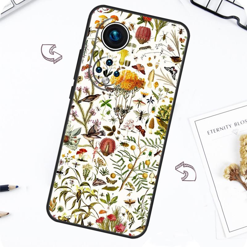 Чехол «Садовые птицы» для Honor Magic 7 Lite 5 6 Pro Honor 200 50 70 90 Lite X8b X9a X8a X8 X9 X9c X9b Чехол