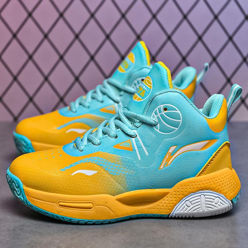 Износостойкие баскетбольные кроссовки спортивная кожаная обувь мальчики водонепроницаемые 2025 осень и зима реальный бой новые спортивные кроссовки для мальчиков подростков