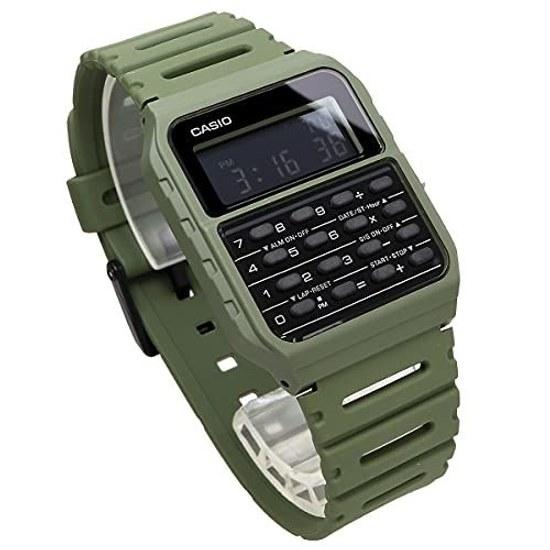Casio Стандартные наручные часы-калькулятор Функция Часы CA-53WF-3B международная модель.