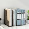 Large Metal Desk Organizer: File Rack & Bookshelf for Office Supplies