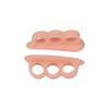 Toe Separators Toe Protectors for Little Toe Gel Toe Separator Toe Straightener with 3 Holes Little Toe Separators
