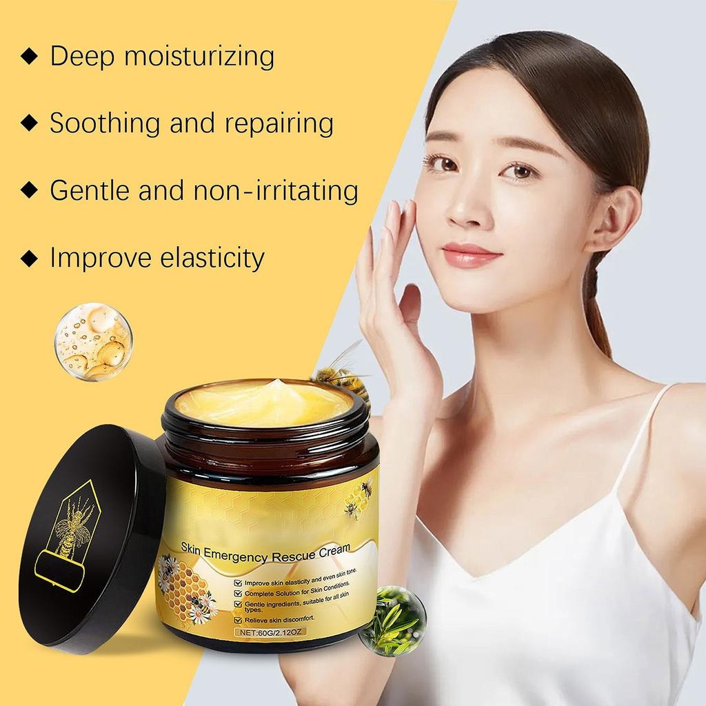 Крем для ухода за кожей улучшает состояние сухой кожи, увлажняет и используется для ежедневного массажа.