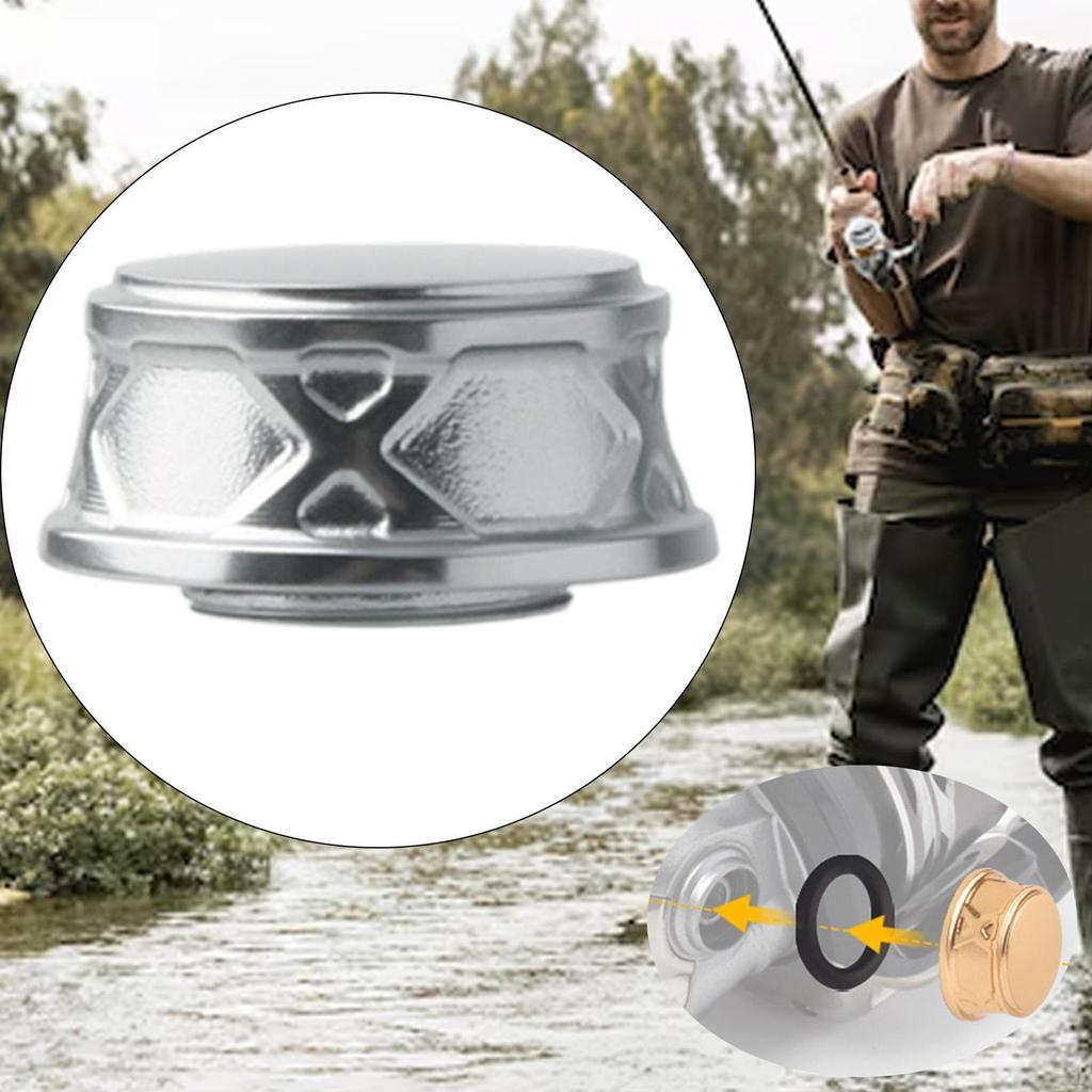 Fishing Handle Grip Nut Cap for Reel Accessory Replacement