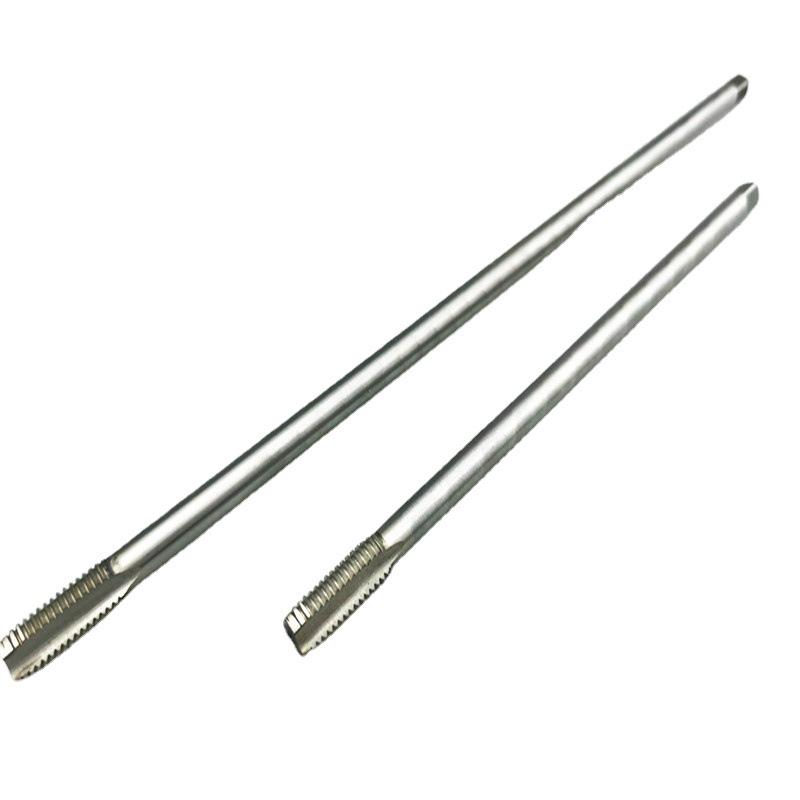Удлиненный конический метчик - Сверло-метчик HSS M3 Extra Long (100/160/200/300) Прямой из быстрорежущей стали