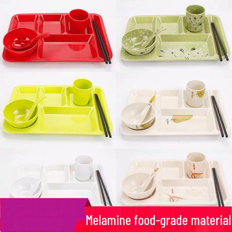 Melamine Divided Lunch Tray