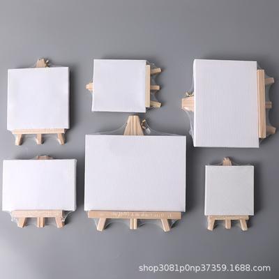 Детский мини-деревянный набор мольбертов с холстом для рисования и эскизов