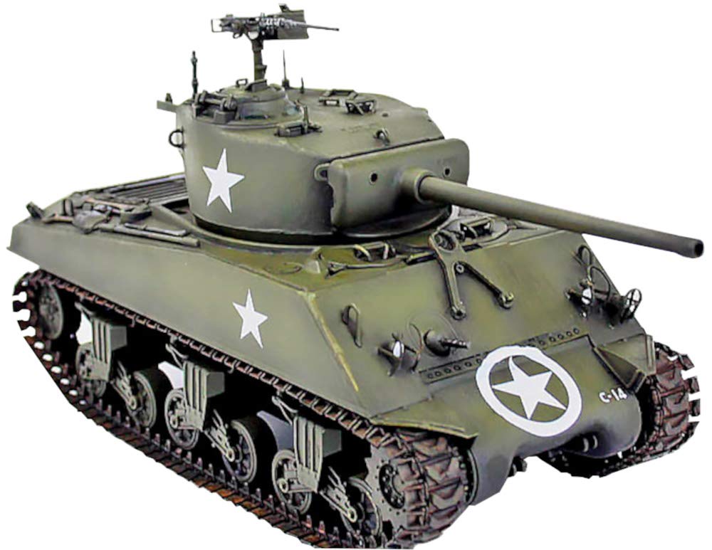 Academy Scale US Army Sherman Battle of the Bulge Plastic Model Kit 13500 1/35 M4A3(76)W