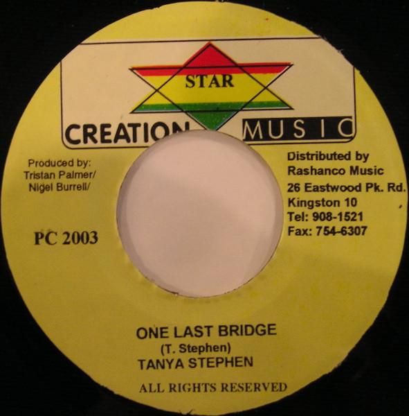 7-дюймовая пластинка TANYA STEPHENS One Last Bridge NONE Creation Star M 2003 Ямайка Регги Ска Даб Б/у