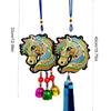 Chinese Spring Festival Bell Pendant with Tassel Car Hanging Ornaments  National Wind Style