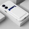 Роскошный Мягкий Силиконовый Кошелек Чехол Для OPPO Reno 13 14 Pro 14F 5G Reno14 F Reno13 Слот Для Карты Задняя Крышка