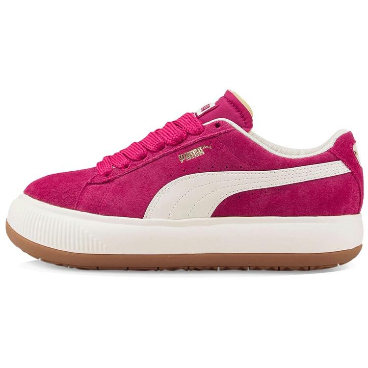 (WMNS) PUMA Suede Mayu Up 'Винно-красный Кремово-белый' Женские 381650-06
