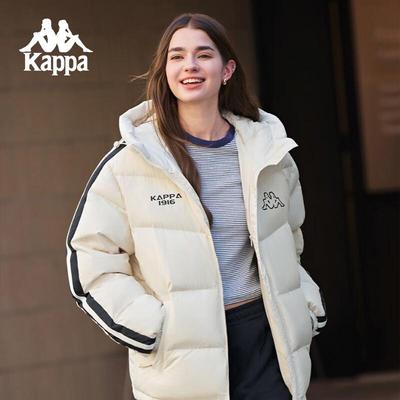 Kappa Зимняя унисекс пуховая куртка с капюшоном 2025 K0FZ2YY08D