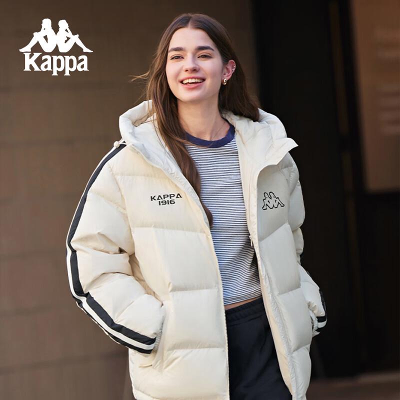 Kappa Зимняя унисекс пуховая куртка с капюшоном 2025 K0FZ2YY08D