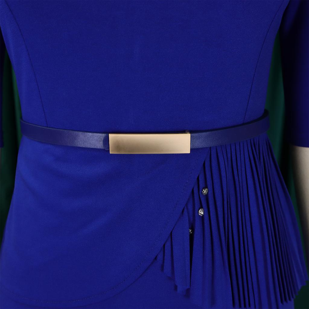 YYFS Женская мода на лето и весну, однотонное повседневное платье с коротким рукавом и квадратным воротником с высокой талией