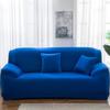 Elastic Solid Color 3 Seater Sofa Cover Dustproof Washable Stretch Couch Cover All-inclusive Extendable Sofa Protecter