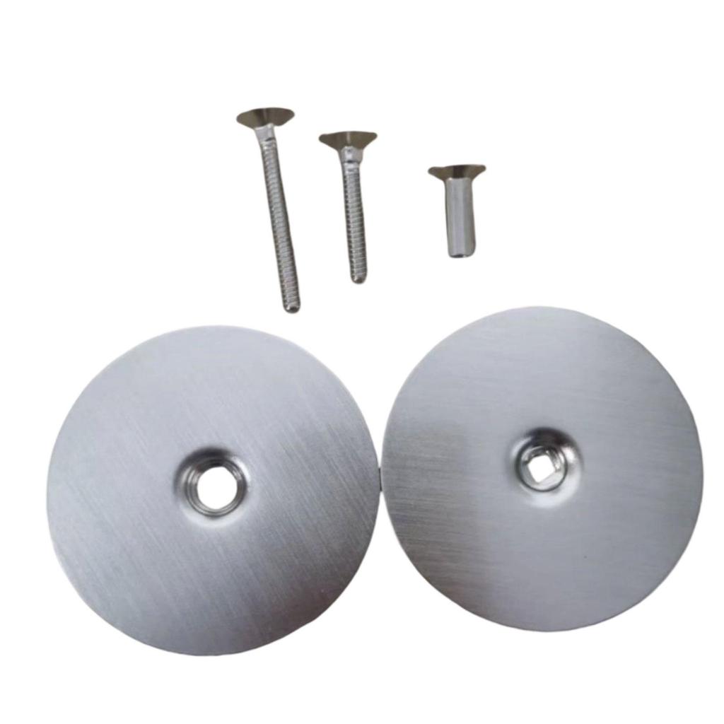 , Steel Door Cover Plate, Easy to Install, 6.7 Cm, with Screw for Bedroom.