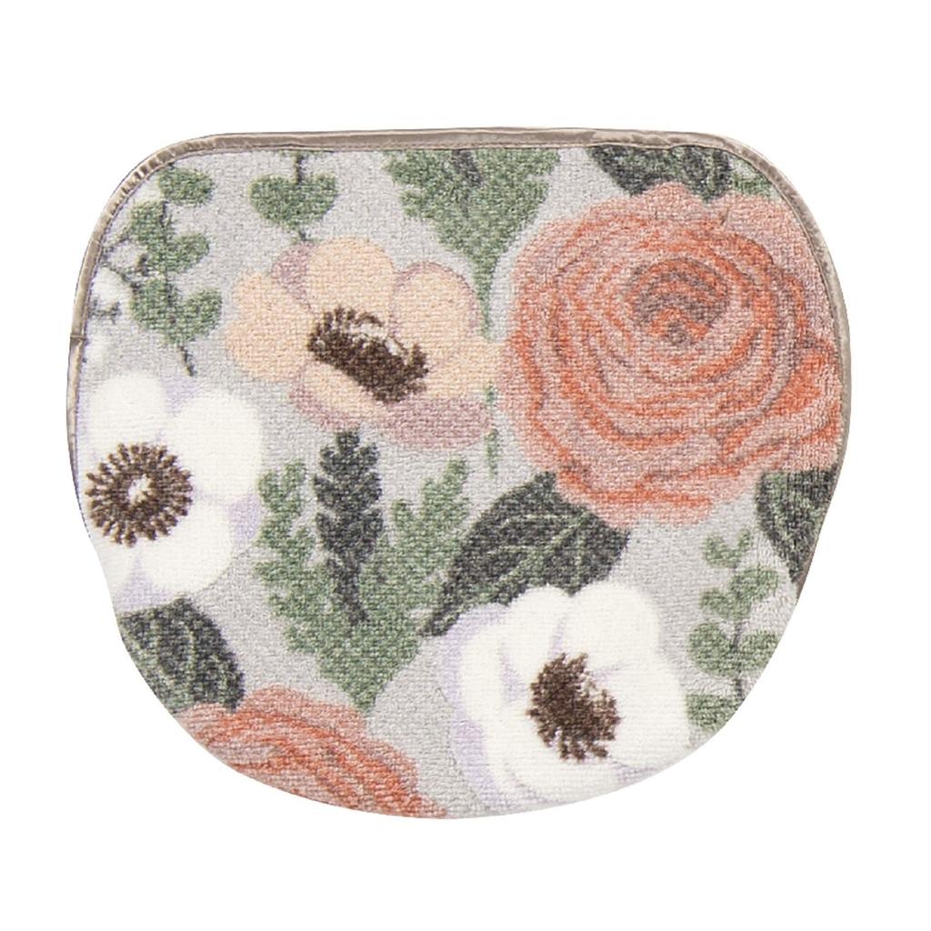 Senko Plandeful Toilet Lid with Adhesive 32722 S.D.S. Cover, Multi-Type Sheet, Greige,