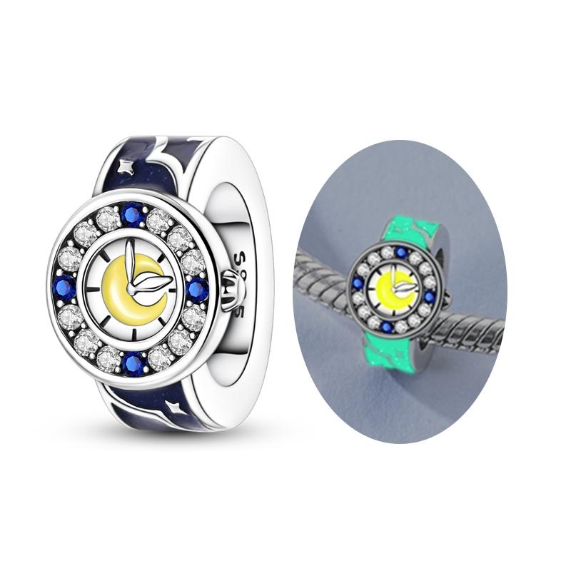 Оригинальные медные шармы-бусины Роза Сердце Крылья Бантик Шарм для браслета Подвеска Женщина Девушка Изысканные DIY Ювелирные изделия Подарок