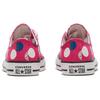 Converse Низкие кеды Chuck Taylor All Star для детей из парусины, сине-розовые в горошек, детские кроссовки 667598C