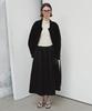 THELOOM Arc-Line Full Skirt_Black