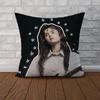 Singer CClairo Pillow Case For Car Sofa Decorative Home Doublesided Print Plush Square Throw Pillow Cushion Cover