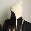 Women'S Knitted Hat Autumn And Winter  Warm Earmuffs Korean Style Hat