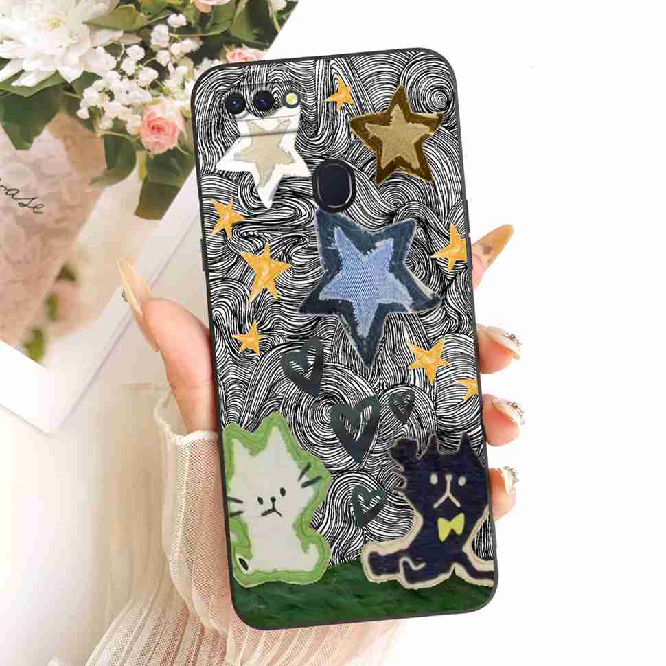 For Realme 2 RMX1805 Casing Colorful Pop Print Soft Slim Back Cover For Realme2 realme 2 RMX1809 6.2" Phone Cases Bumper Capa