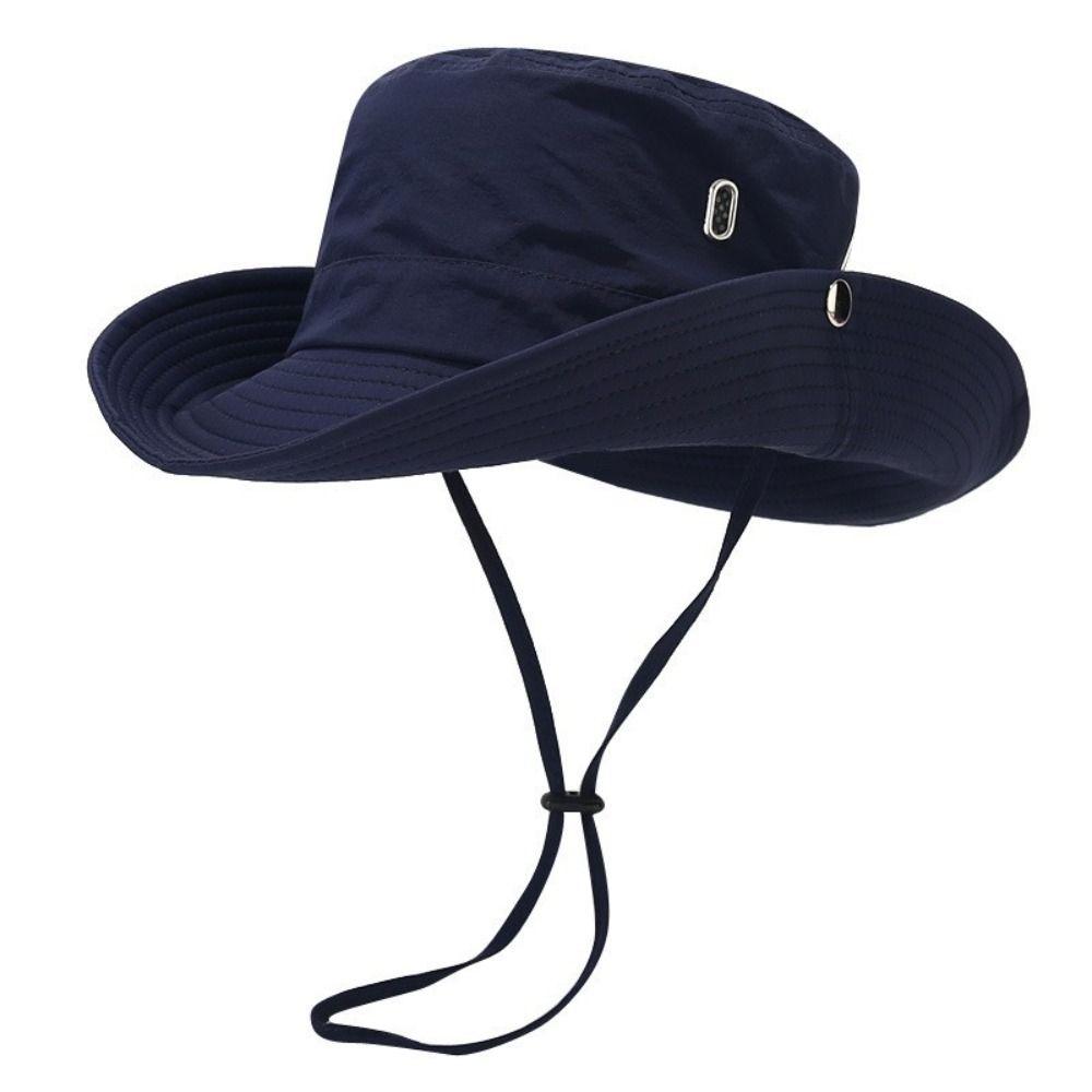 Waterproof Bucket Hat Wide Brim Mountaineering Caps Fashion Fisherman Hat Outdoor