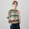 Komonboka 2025 Autumn/Winter Women's Fair Isle Cashmere Sweater