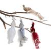Glitter Glitter Christmas Bird Ornaments Realistic Christmas Tree Decoration  Indoor Decoration