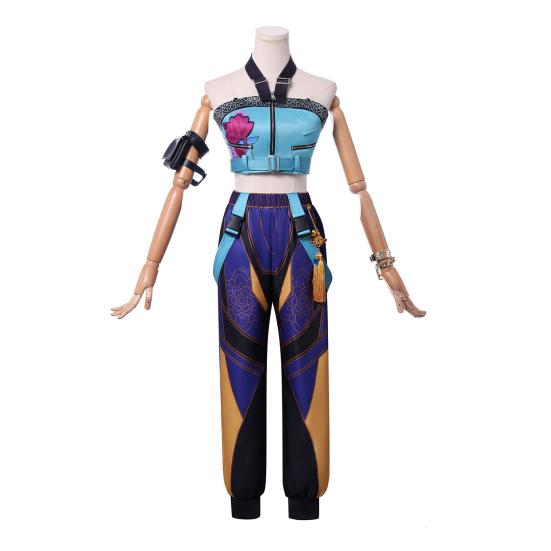 Rumi Inspired Cosplay Costume Korean Style Demon Hunter Outfit Halloween Party Dress Up Accessory for Girls