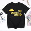 Манга Академия Амбрелла Футболка Женская Мужская Мода Винтажные Топы Круглый вырез Повседневная Футболка с коротким рукавом Ropa Hombre Оверсайз Футболки