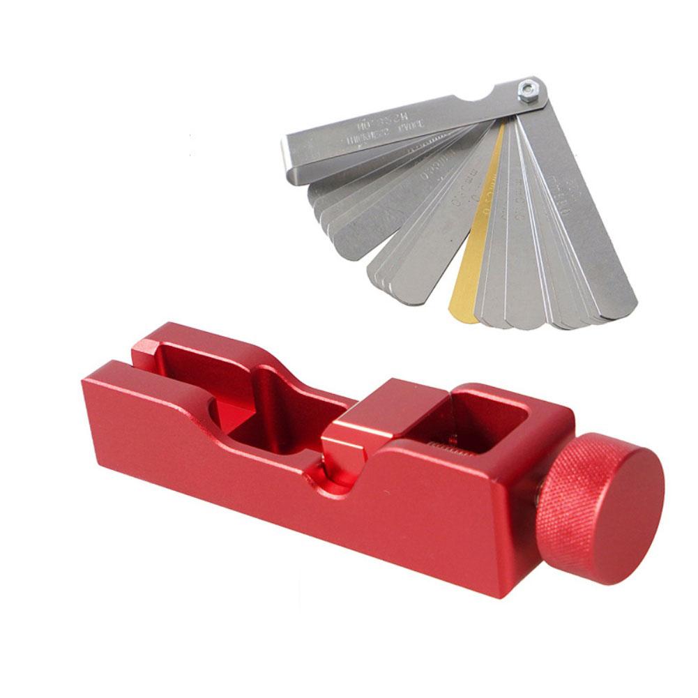 Spark Gap Tool Kit For10/12/14/16mm Precise For Car Motorcycle Maintenance Gap Tool Turbo Power Kit Electrode Compresses