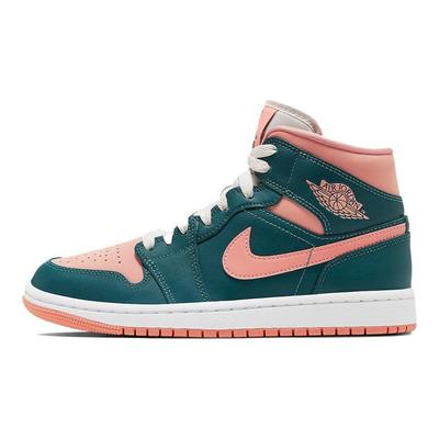 Air 1 Mid Dark Teal Green Женские кроссовки BQ6472-308
