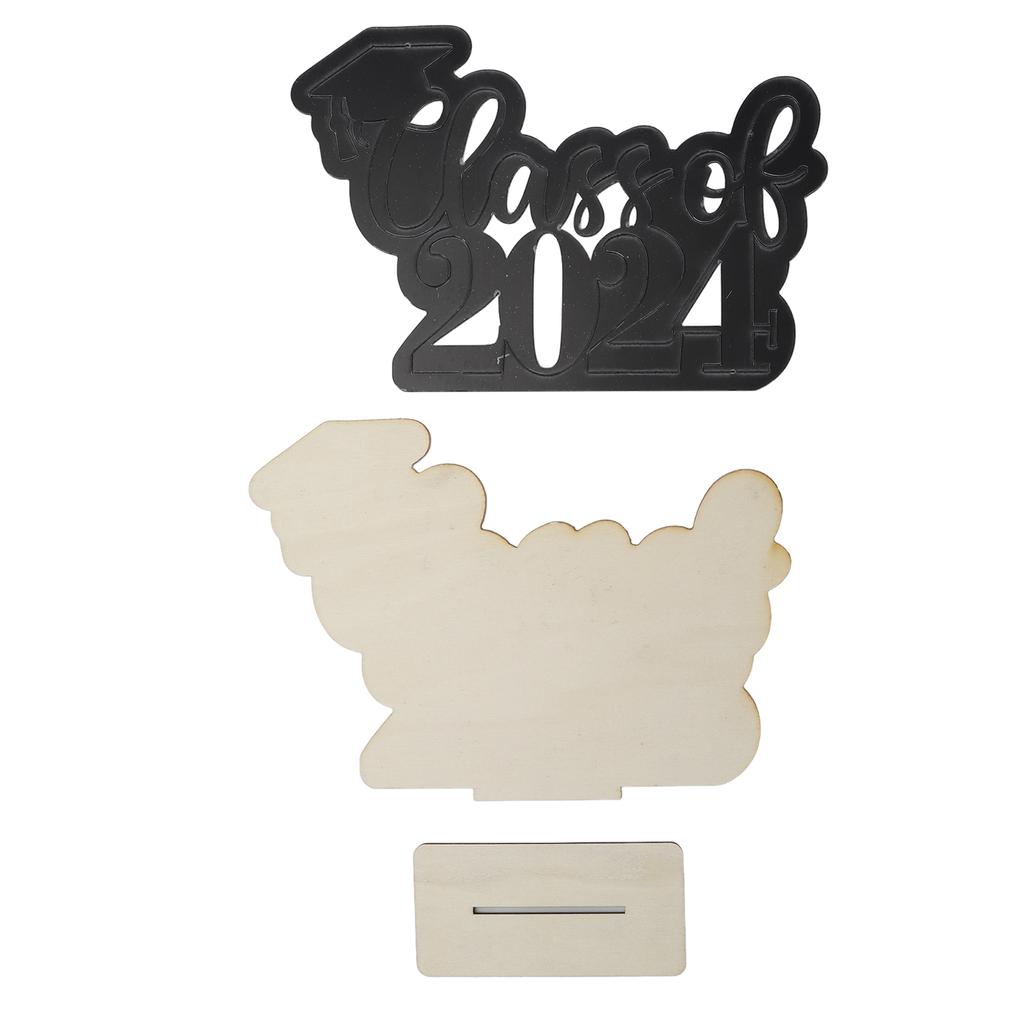 2024 Graduation Wooden Table Centerpieces Graduation Party Decorations Table Centerpieces Sign for H