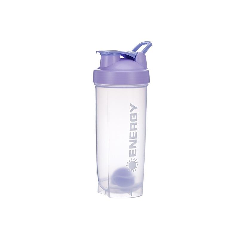 Summer Large-capacity Shaker Cup Outdoor Fitness Milkshake Cup Student Sports Portable Stirring Ball Shock-resistant with Scale