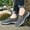 Sneakers Men Shoes Casual Loafers Non-Slip Slip On Vulcanized Shoes Soft Sole Solid Color Comfortable Water Sport Shoes Brown